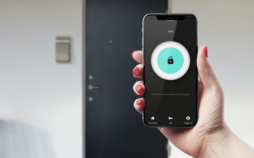 Första digitala motorlåset för privatbostäder